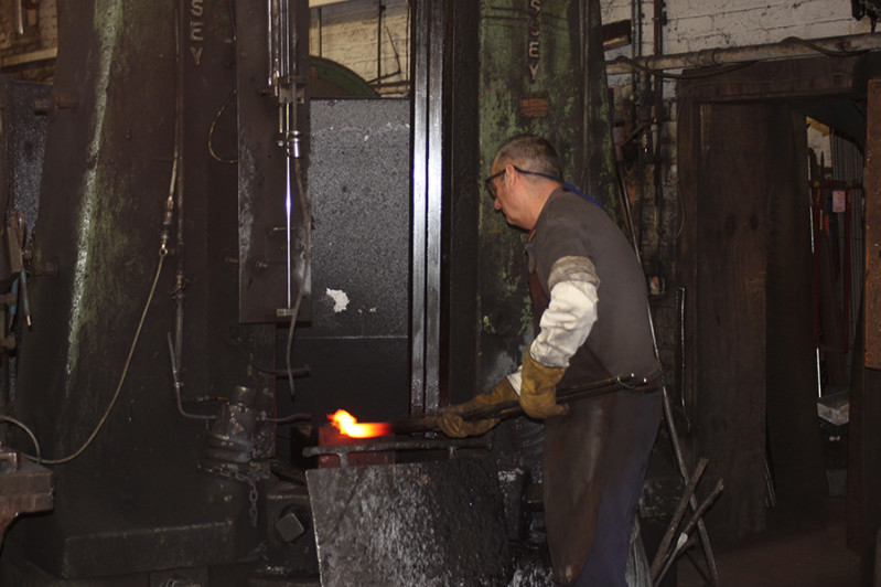Drop forging process